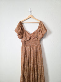 Ditsy Floral Midi Dress (XL)