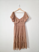 Ditsy Floral Midi Dress (XL)