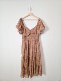 Ditsy Floral Midi Dress (XL)