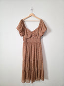 Ditsy Floral Midi Dress (XL)