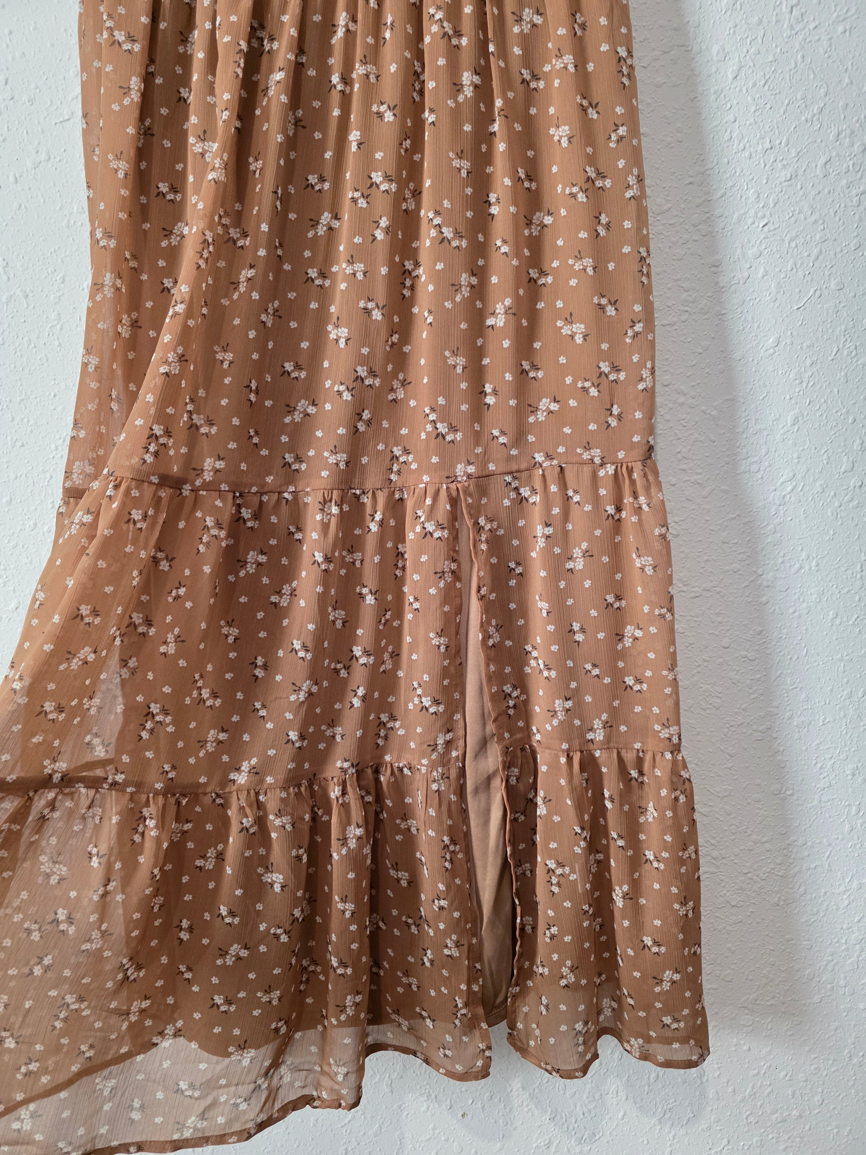 Ditsy Floral Midi Dress (XL)
