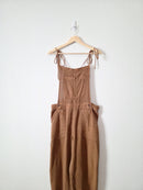 Free People Linen Cotton Overalls (M)