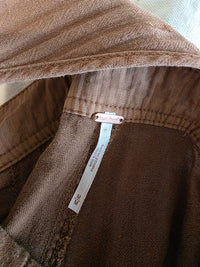 Free People Linen Cotton Overalls (M)