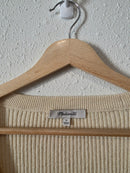 Madewell Cream Cardigan Sweater (S)
