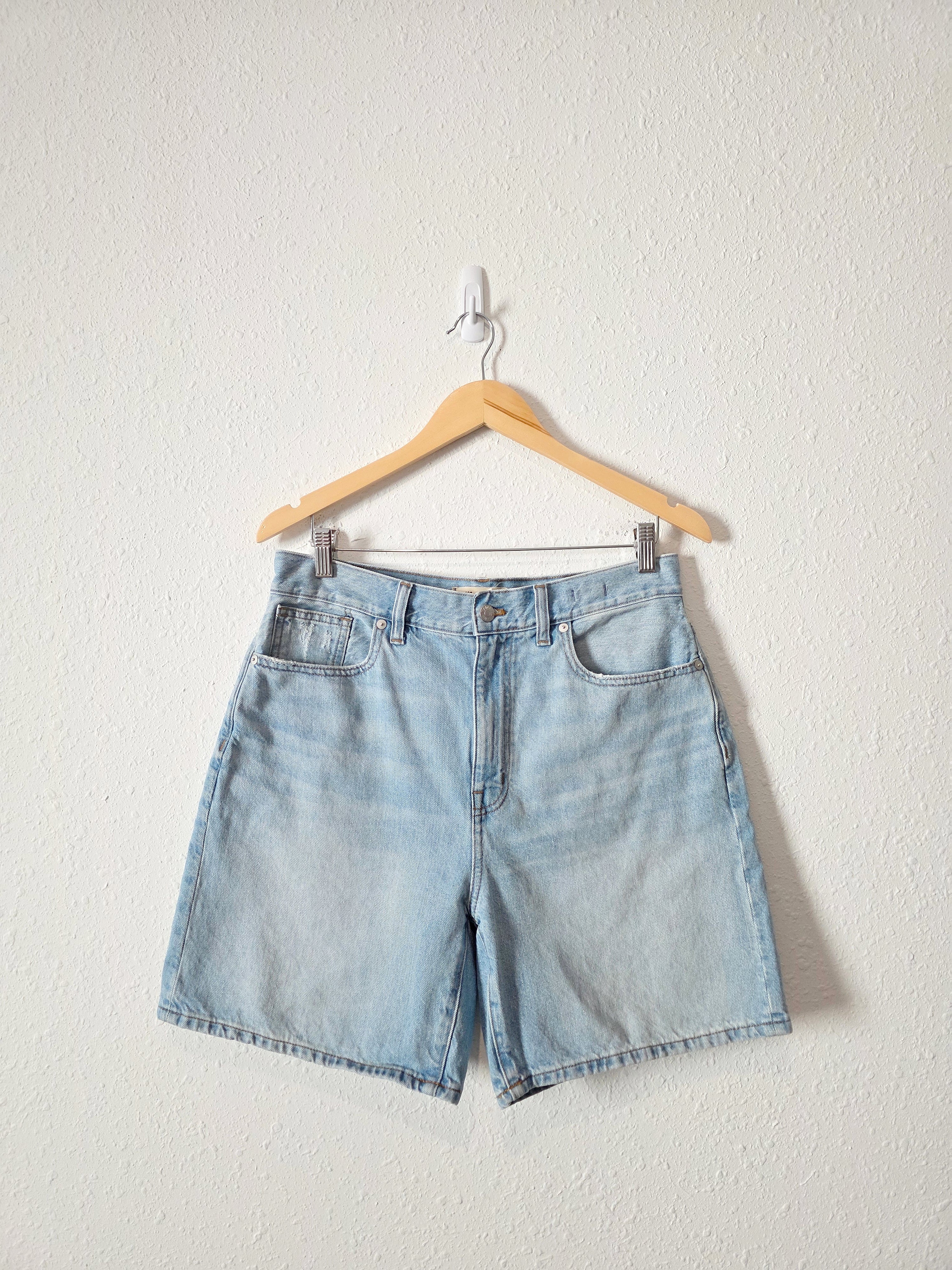 Madewell Baggy Denim Shorts (29)