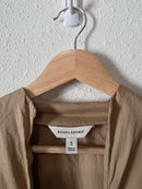 Banana Republic Poplin Cinch Waist Shirt (S)