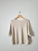 NEW Boxy Knit Sweater Tee (XXL)