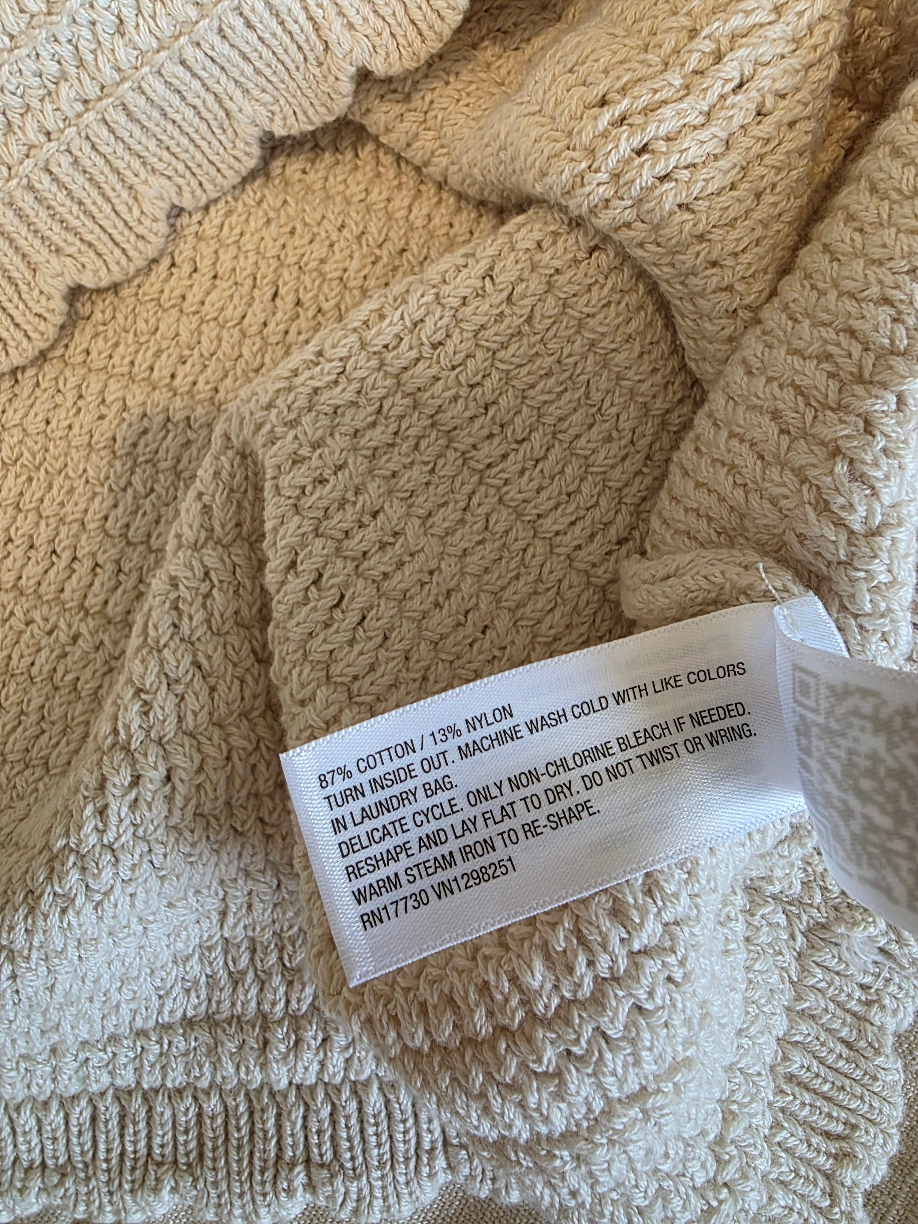 NEW Boxy Knit Sweater Tee (XXL)