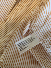 Striped Tie Front Babydoll Top (L)