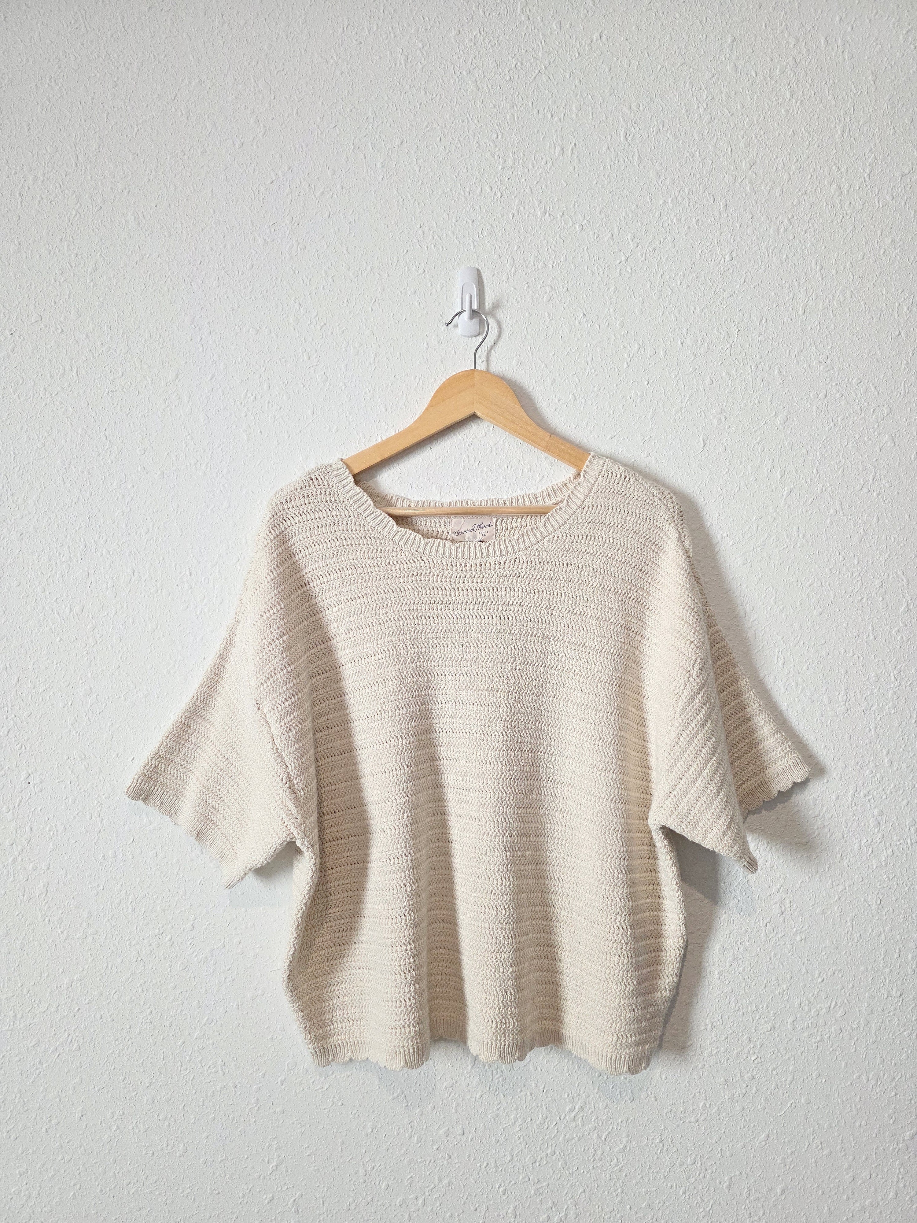 NEW Boxy Knit Sweater Tee (XXL)