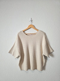 NEW Boxy Knit Sweater Tee (XXL)