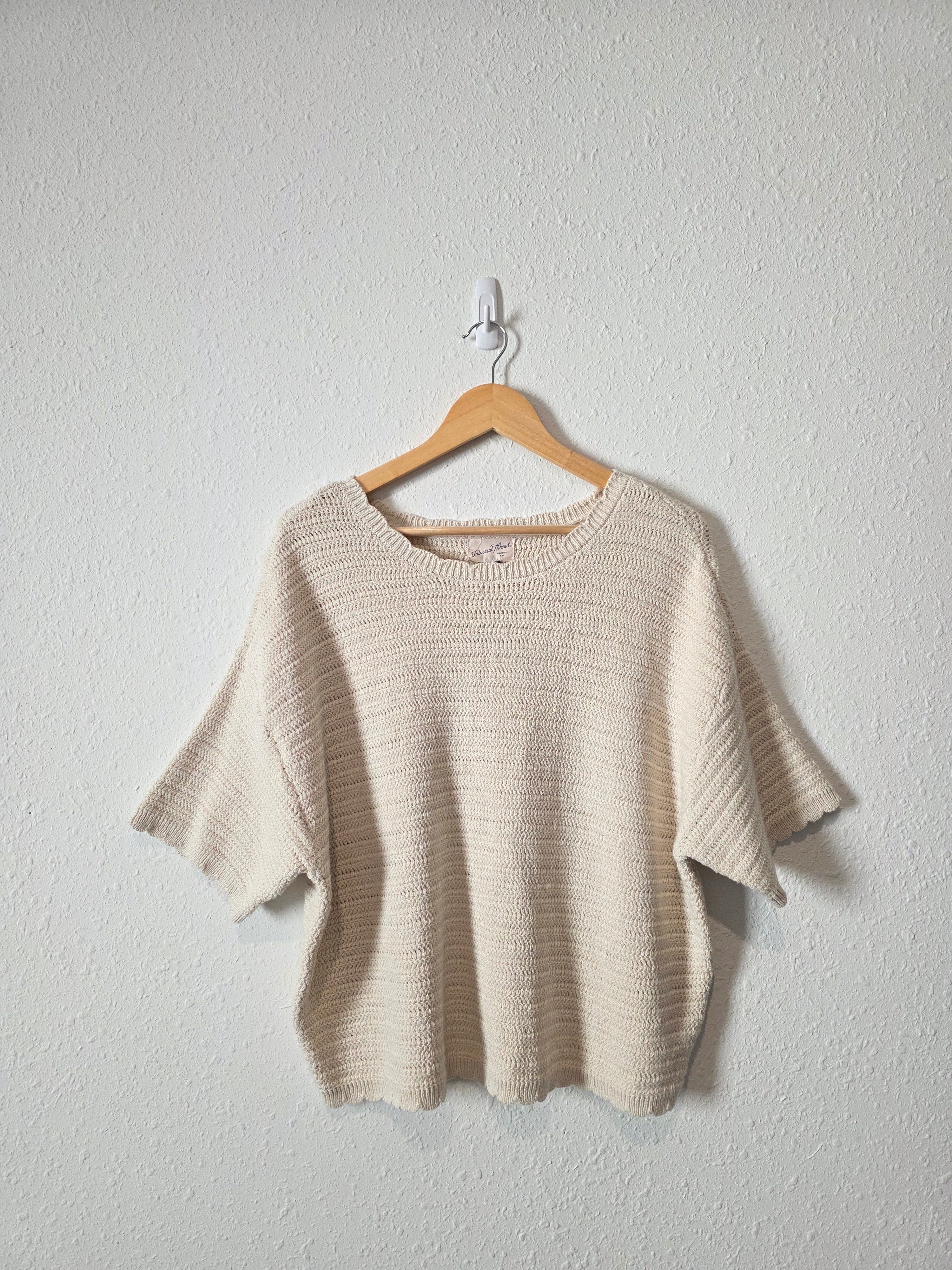NEW Boxy Knit Sweater Tee (XXL)