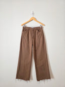 Brown Wide Leg Jeans (6)
