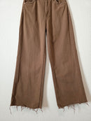 Brown Wide Leg Jeans (6)
