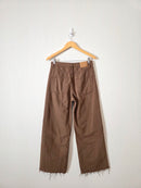 Brown Wide Leg Jeans (6)
