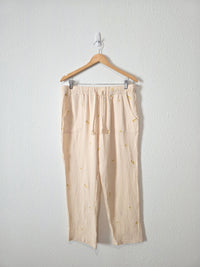 Roolee Daisy Cotton Gauze Pants (L)