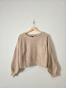 Gap Oat Chunky Cotton Sweater (S)