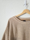 Gap Oat Chunky Cotton Sweater (S)