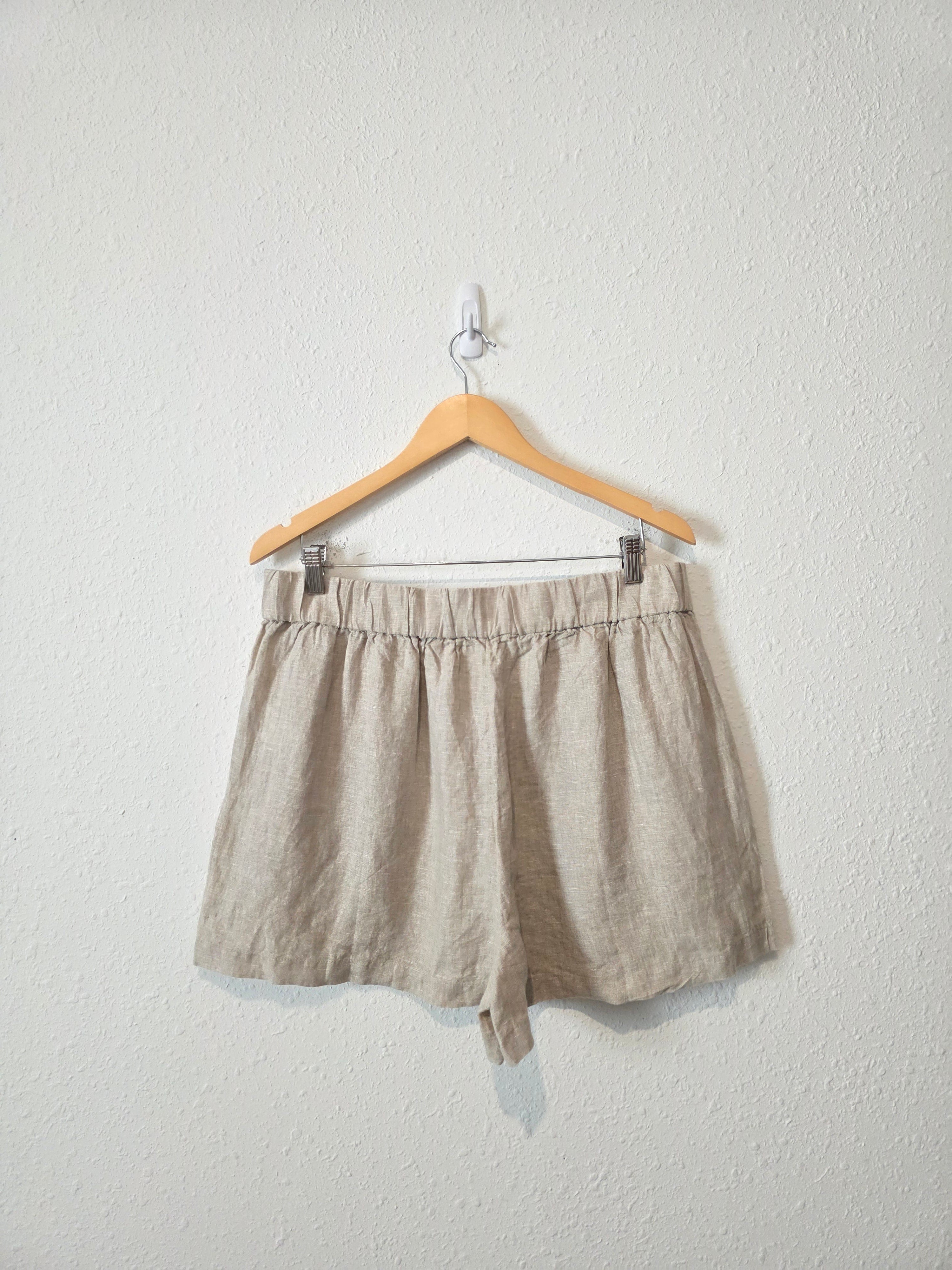 J.Crew Relaxed Linen Shorts (L)