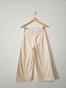 Neutral Wide Leg Jeans (S)