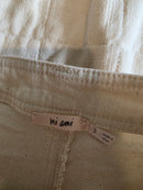 Neutral Wide Leg Jeans (S)