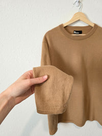 Camel Merino Wool Crewneck Sweater (XXL)