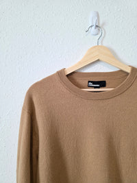 Camel Merino Wool Crewneck Sweater (XXL)
