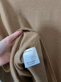 Camel Merino Wool Crewneck Sweater (XXL)