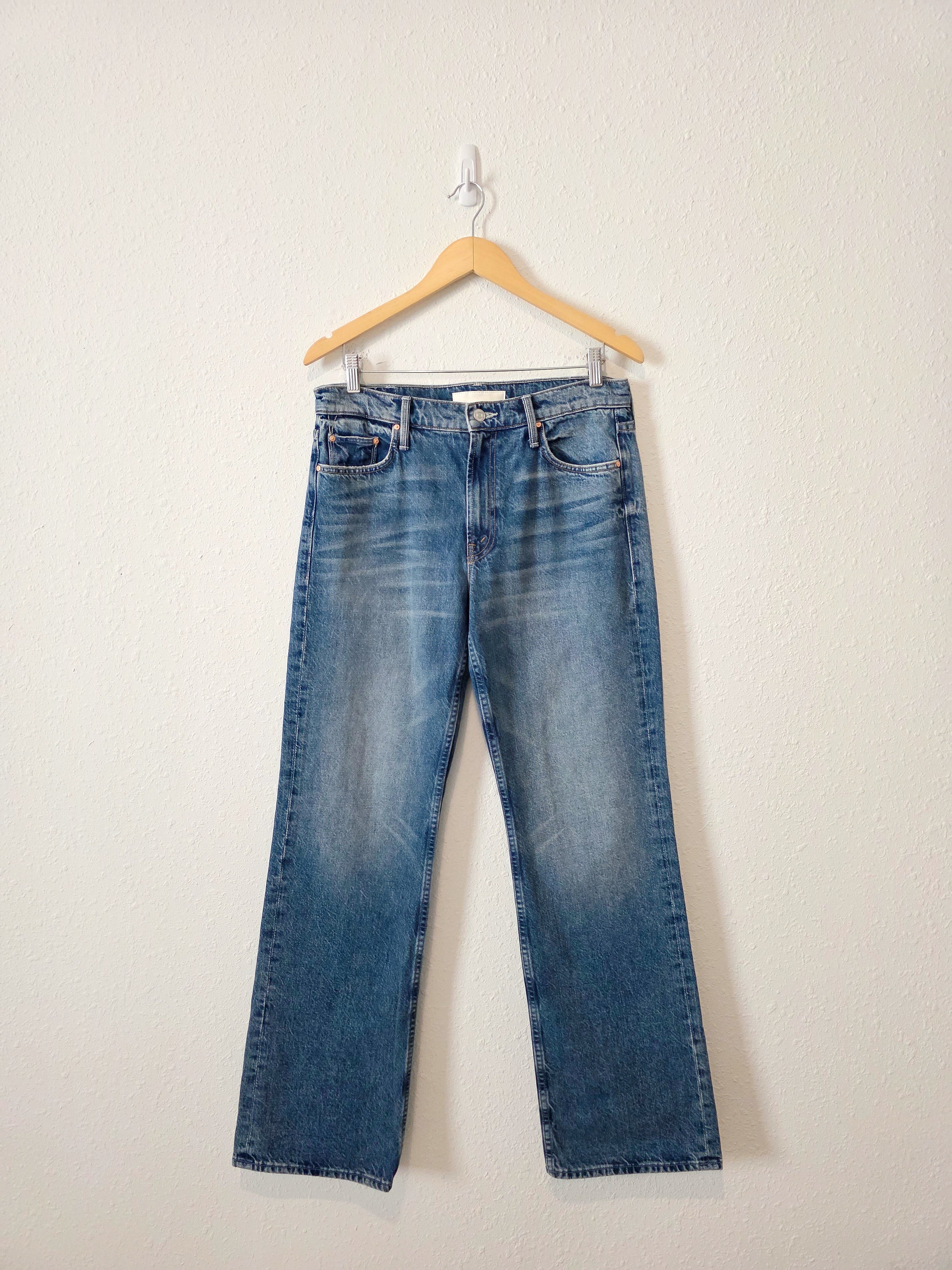 Mother Relaxed Straight Jeans (29)