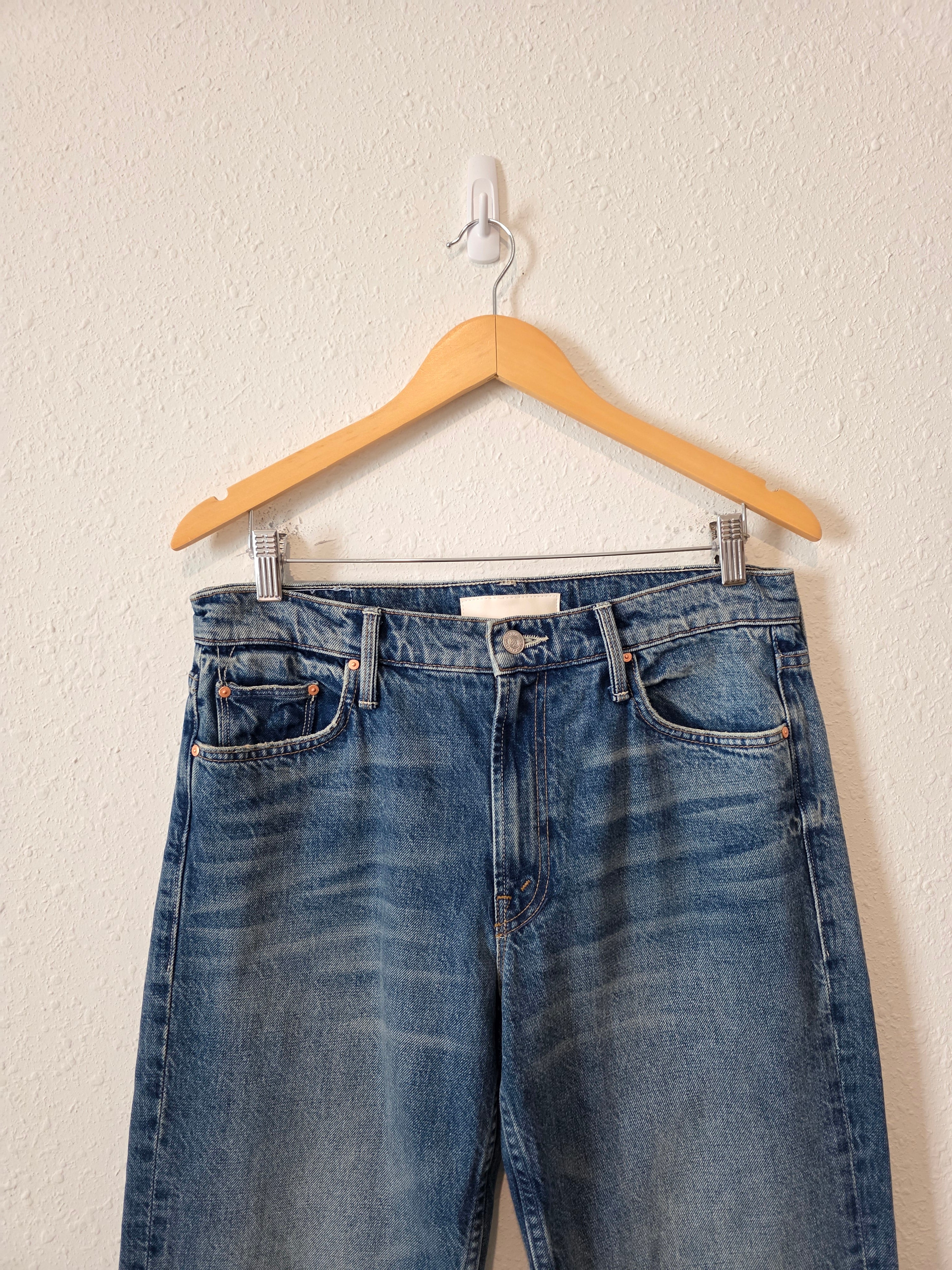 Mother Relaxed Straight Jeans (29)