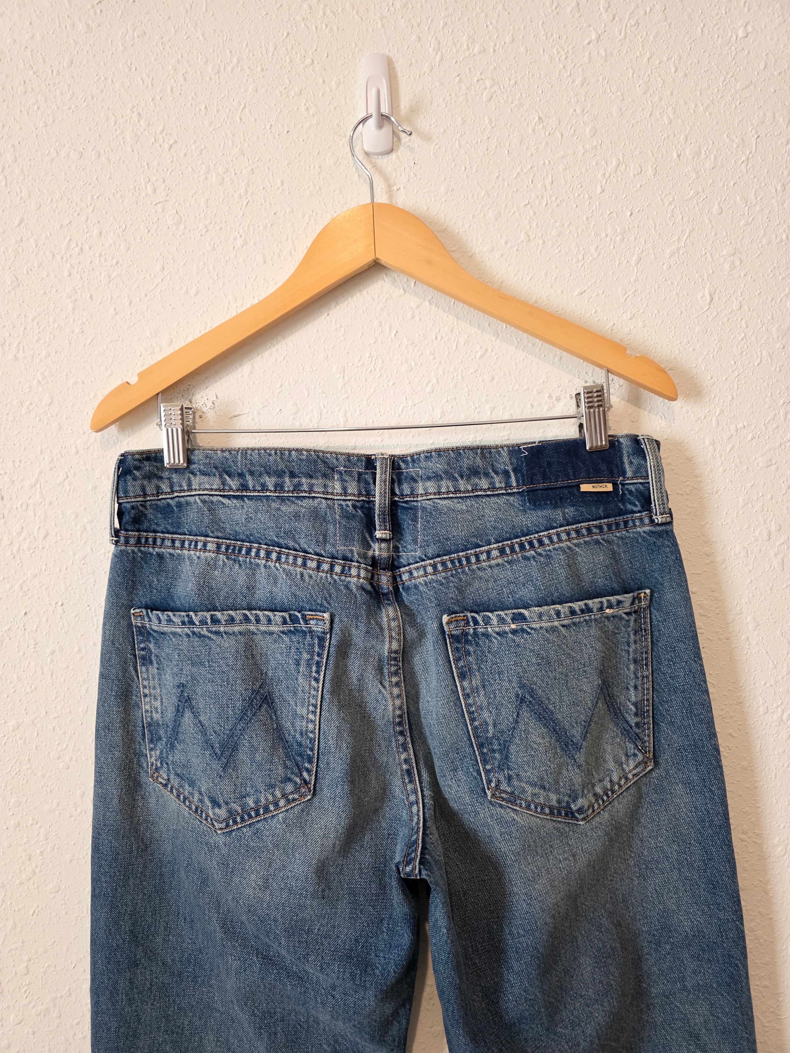 Mother Relaxed Straight Jeans (29)