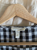 Eileen Fisher Gingham Linen Tunic (L)