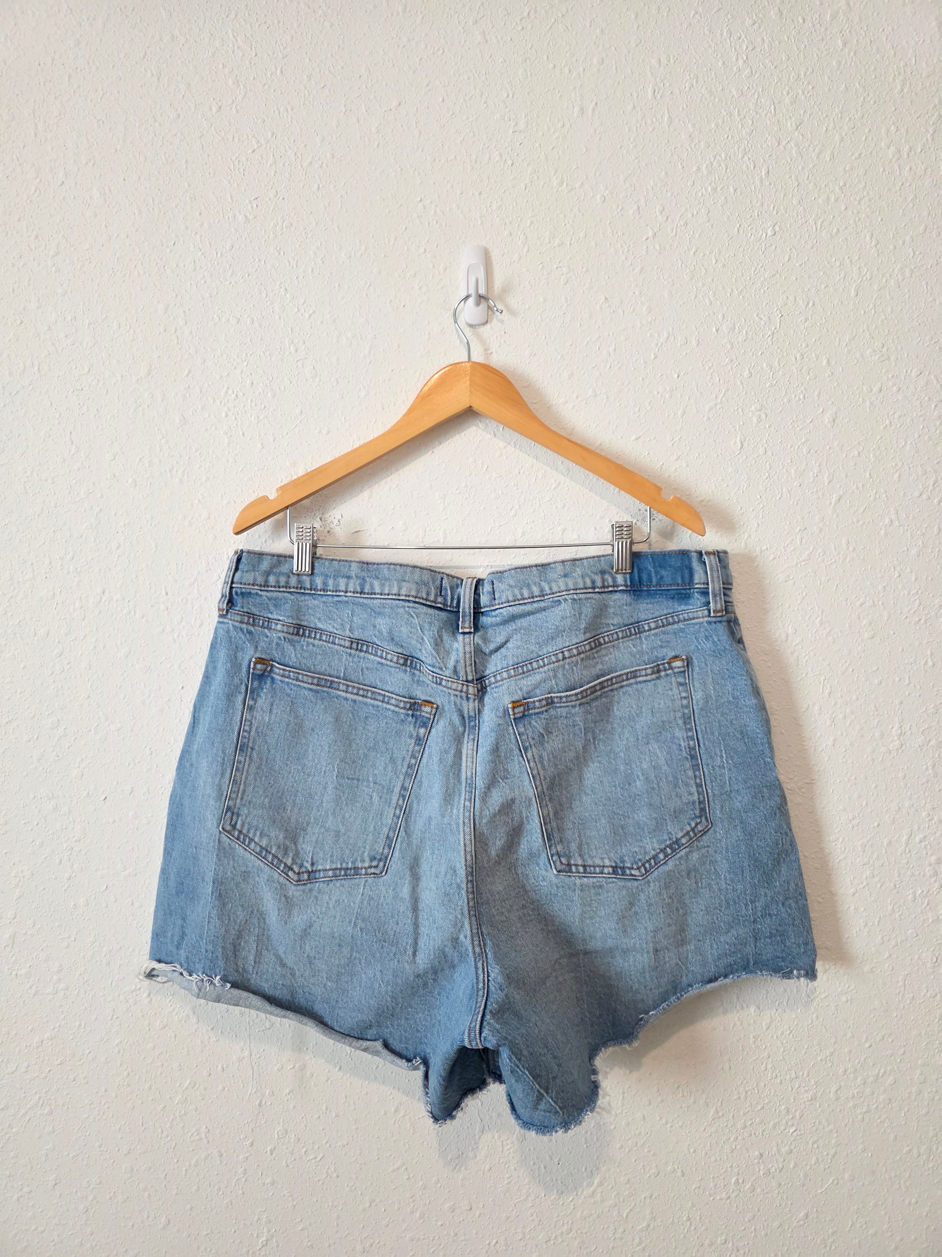 Abercrombie Denim Dad Shorts (34/18)