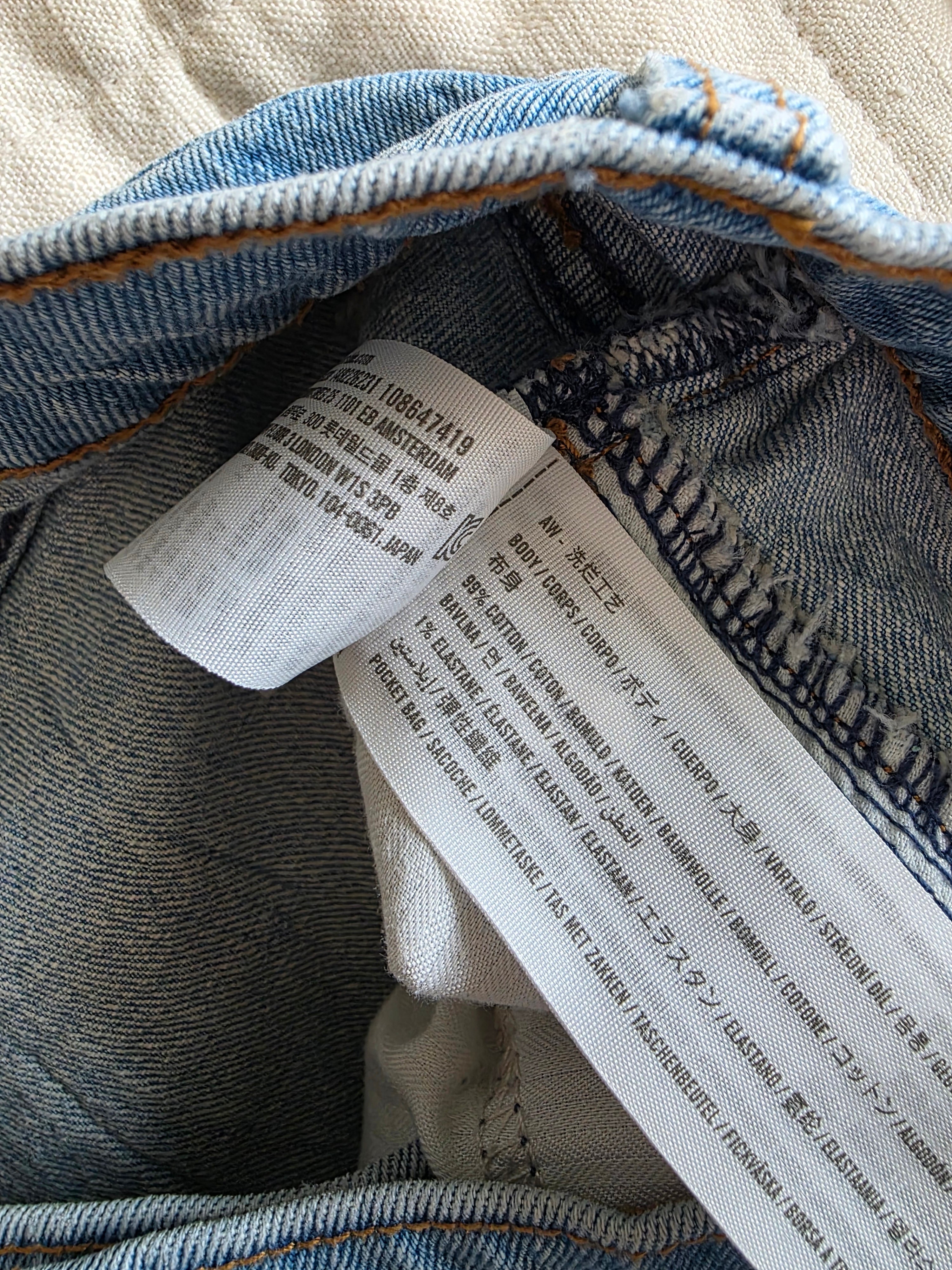 Abercrombie Denim Dad Shorts (34/18)
