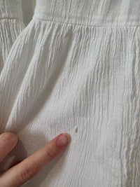 Aerie White Flowy Cotton Skirt (XS)