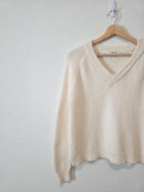 Madewell Textured Cotton Sweater (XS)