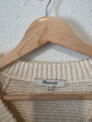 Madewell Textured Cotton Sweater (XS)