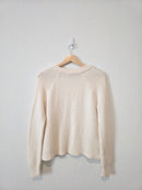 Madewell Textured Cotton Sweater (XS)