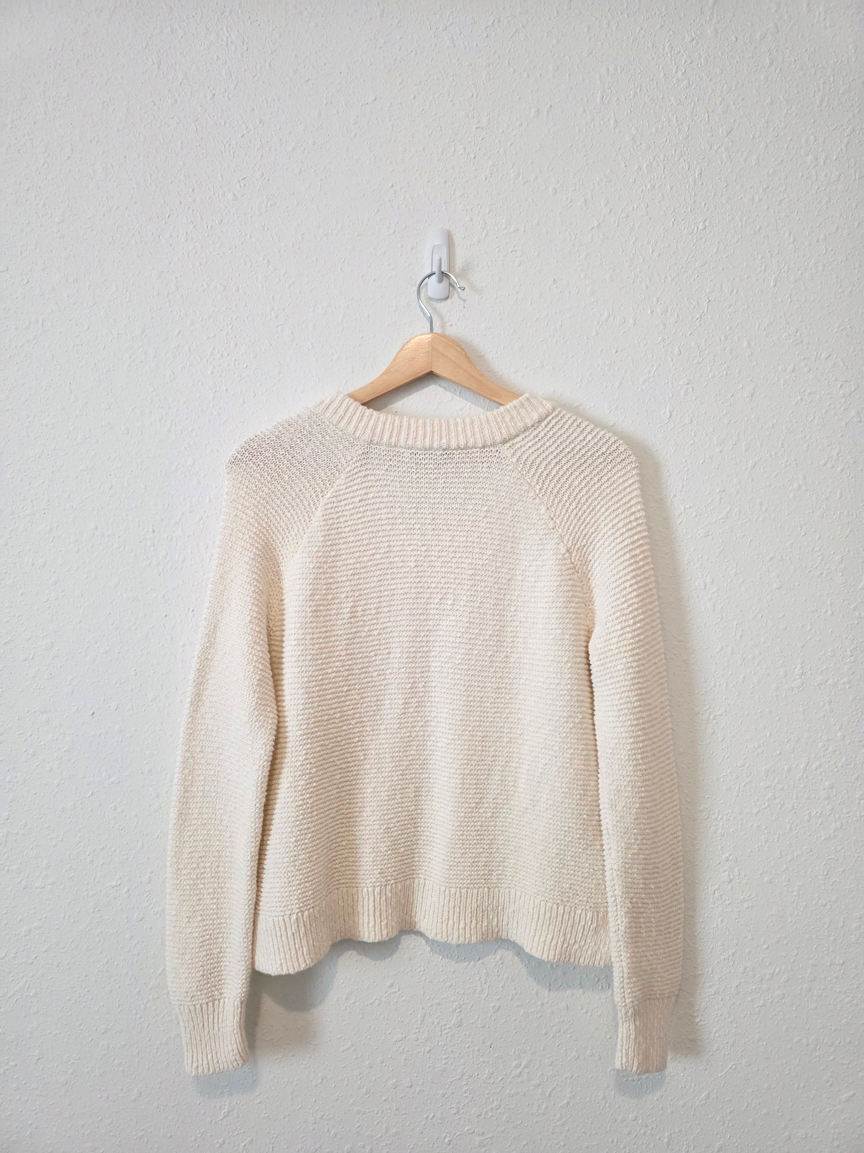 Madewell Textured Cotton Sweater (XS)