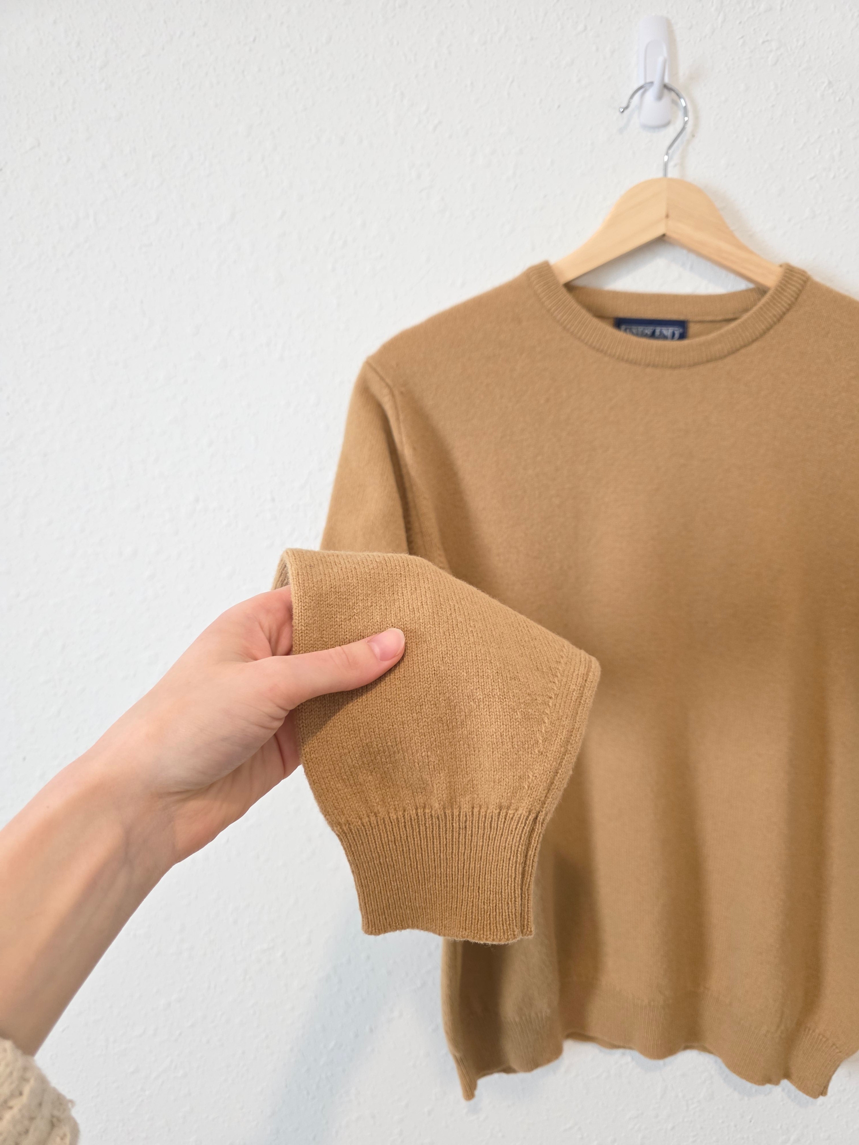 Vintage Lands End Lambswool Sweater (M)