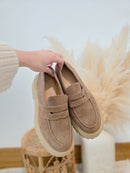 Crown Vintage Leather Suede Loafers (8)