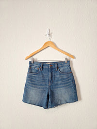 Madewell Mid Length Denim Shorts (26)