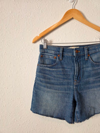 Madewell Mid Length Denim Shorts (26)