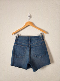 Madewell Mid Length Denim Shorts (26)