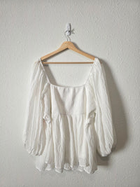 NEW Arula Puff Sleeve Top (2X)