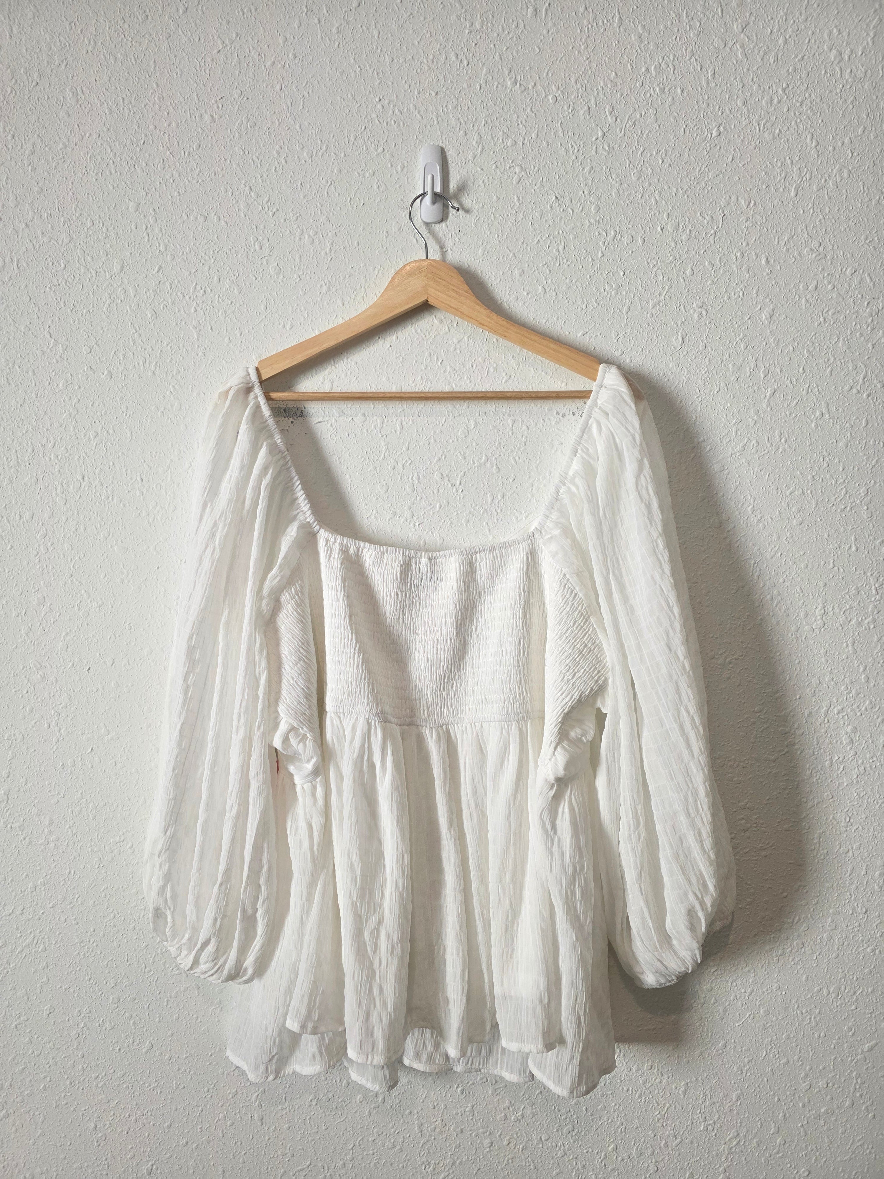 NEW Arula Puff Sleeve Top (2X)