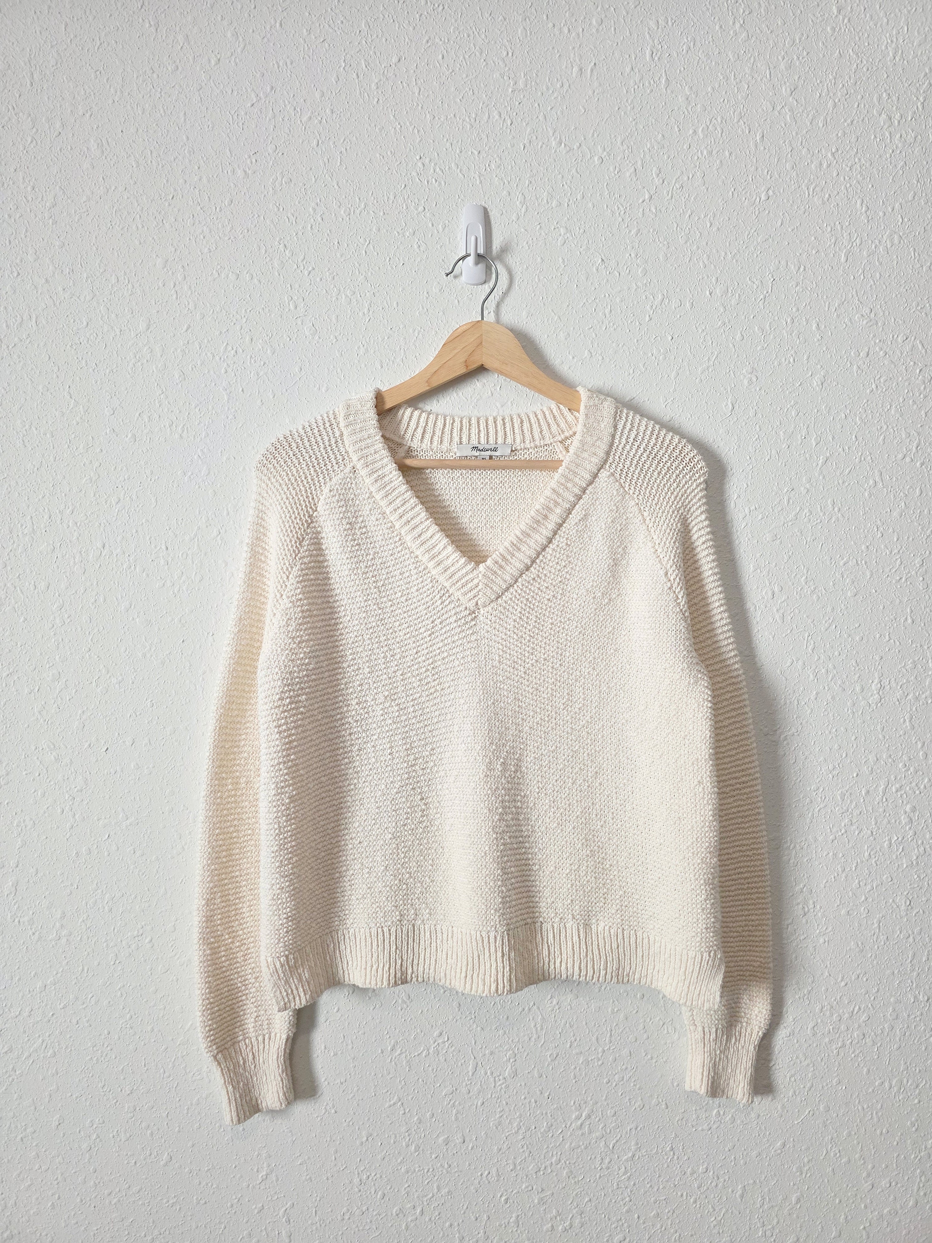 Madewell Textured Cotton Sweater (XS)