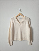 Madewell Textured Cotton Sweater (XS)