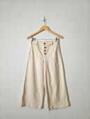 Neutral Wide Leg Jeans (S)