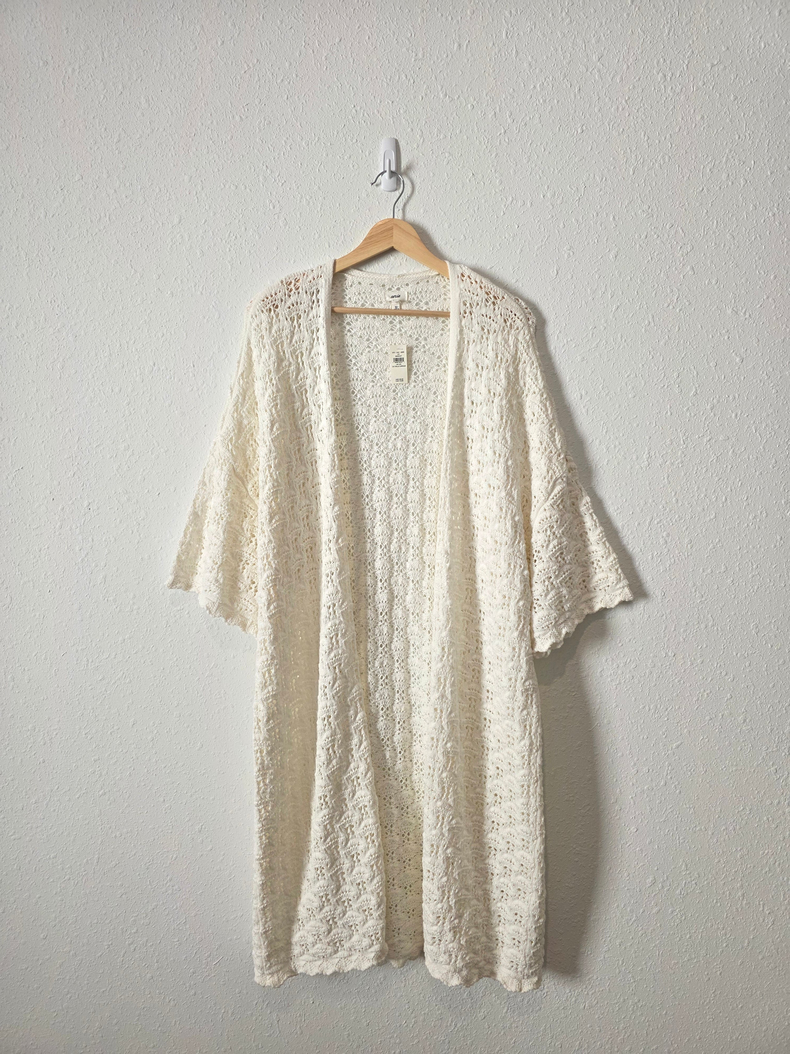 NEW Aerie Crochet Cardigan (OS)
